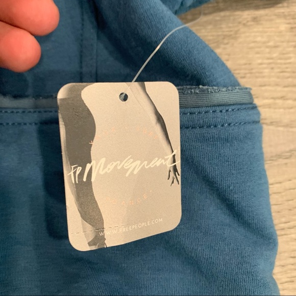 NWT Free People Where The Wind Blows Blue Pullover Sweater - Picture 4 of 5